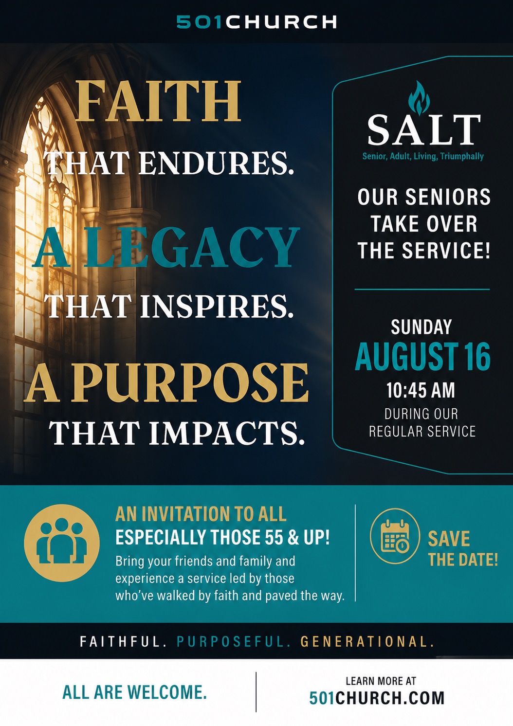 Faith, Legacy, Purpose
