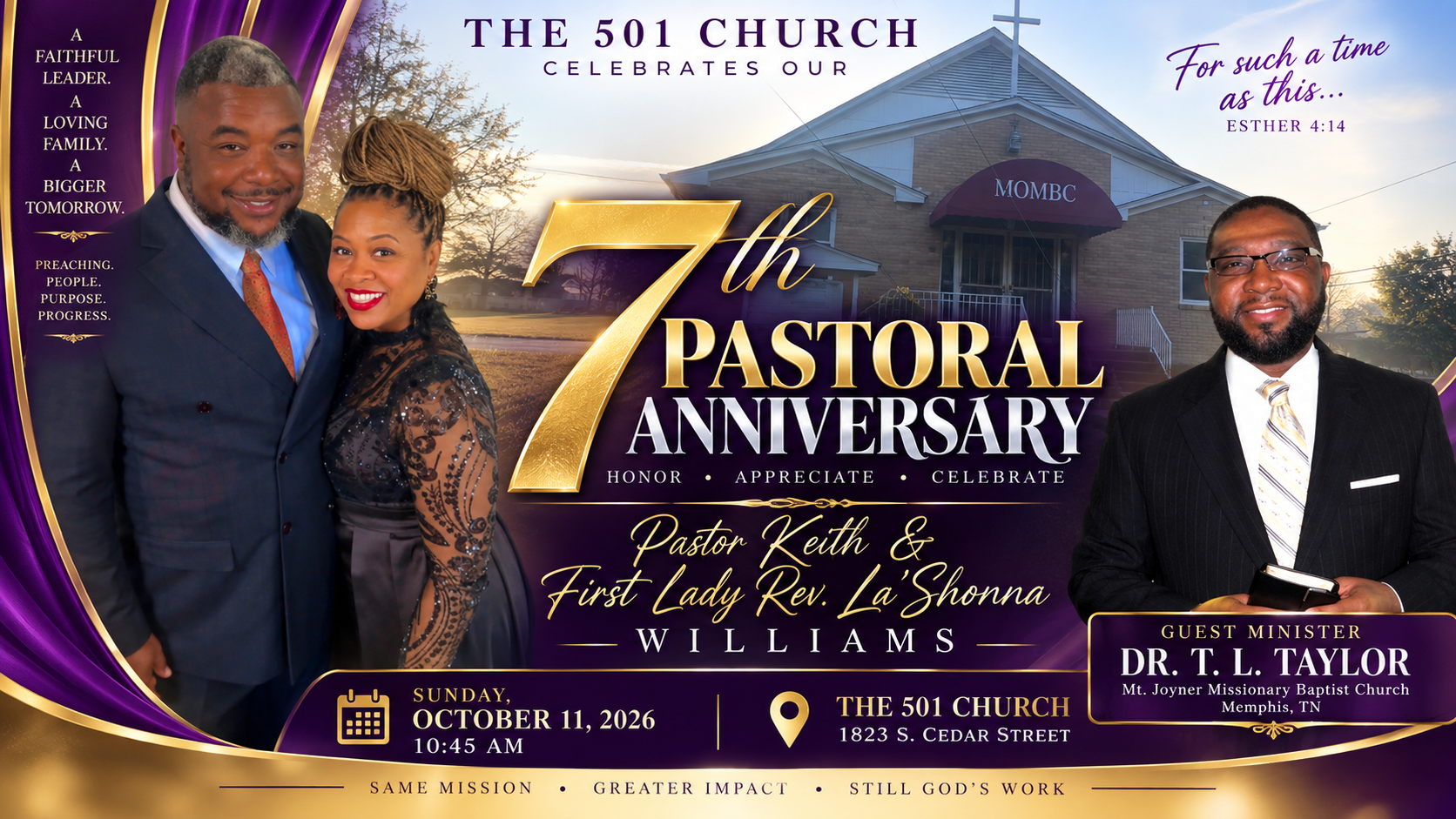 7th Pastoral Anniversary